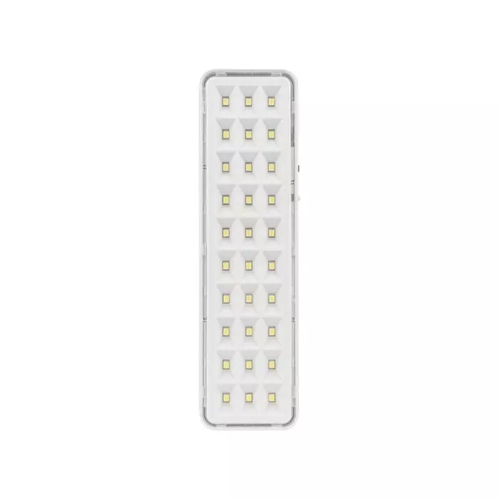 🔦 1. Luz de Emergência Autônoma 30 LEDs Super Slim – MIB