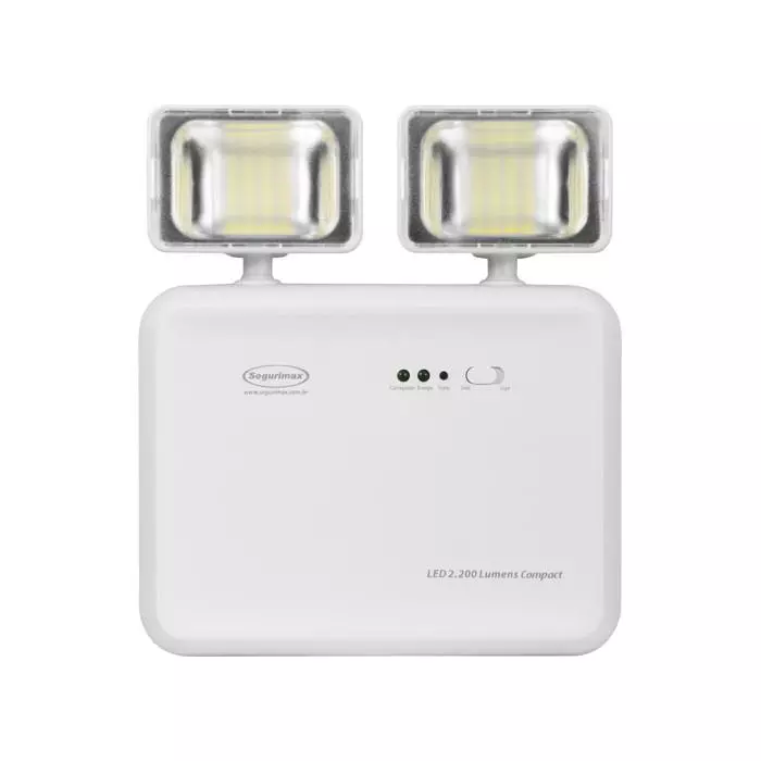 🔦 4. Luz de Emergência Autônoma 2200 Lúmens Compact – MIB