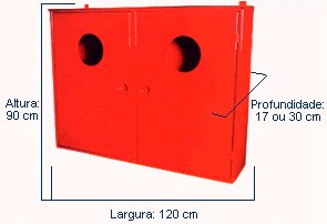Abrigo Modelo Industrial Abrigo Modelo Industrial para equipamentos contra incêndio certificado ABNT - MIB São Paulo
