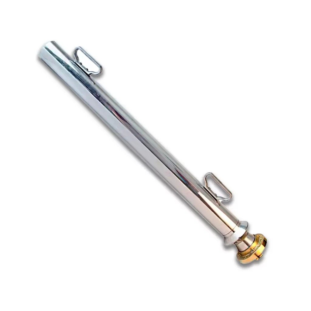 Esguicho lançador de espuma para sistemas de combate a incêndio com LGE